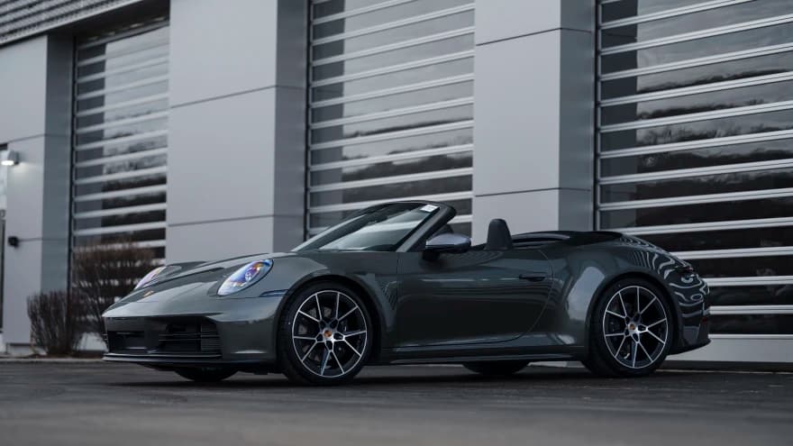 Sweepstakes grand prize: Porsche 911 Carrera T Cabriolet, exterior view